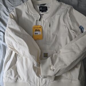 Carhartt Women's Cream Bomber Jacket